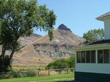 Sheep Rock Peak and Cant Ranch House